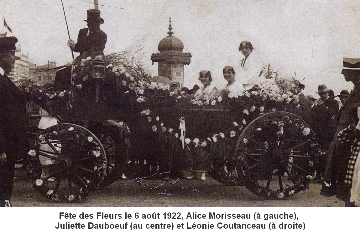1922 Léonie Coutanceau - Juliette Dauboeuf - Alice Morisseau 2