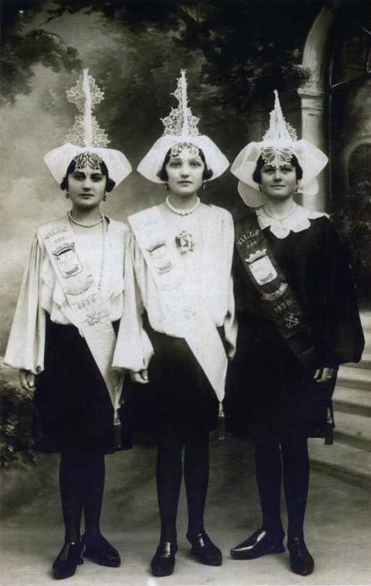 1930 Marie-Louise Boizeau - Renée Grimaud - Marie-Louise Archambeau
