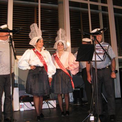 Avec le groupe vocal 